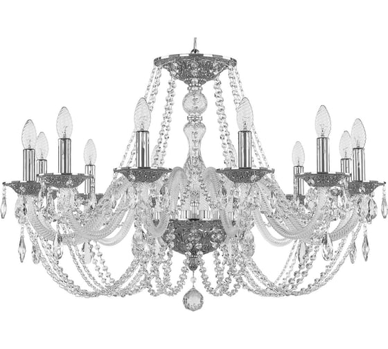 Хрустальная люстра Bohemia Classic Light 1601/12/300 Ni