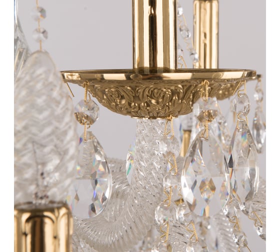 Хрустальная люстра Bohemia Classic Light 1601/12+6/360 G