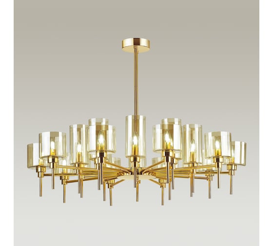 Люстра ODEON LIGHT, стекло E14 20х40W DIATRA 4689/20