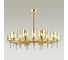 Люстра ODEON LIGHT, стекло E14 20х40W DIATRA 4689/20 2
