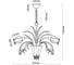 Люстра ODEON LIGHT, стекло E14 3х40W MERIDA 2652/3 2