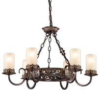 Люстра ODEON LIGHT, стекло E14 6*60W MELA 2690/6