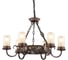 Люстра ODEON LIGHT, стекло E14 6*60W MELA 2690/6 1