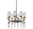 Люстра ODEON LIGHT, стекло E14 60W Vittoria 4225/8 6