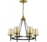 Люстра ODEON LIGHT, стекло E27 6х60W DOGANA 4656/6 1