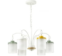 Люстра ODEON LIGHT, стекло E27 6х60W SMILY 4652/6