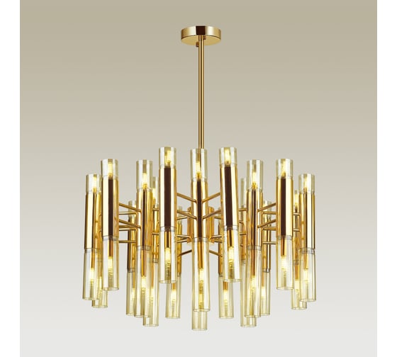 Люстра ODEON LIGHT, стекло G9 36х40W PEKA 4690/36