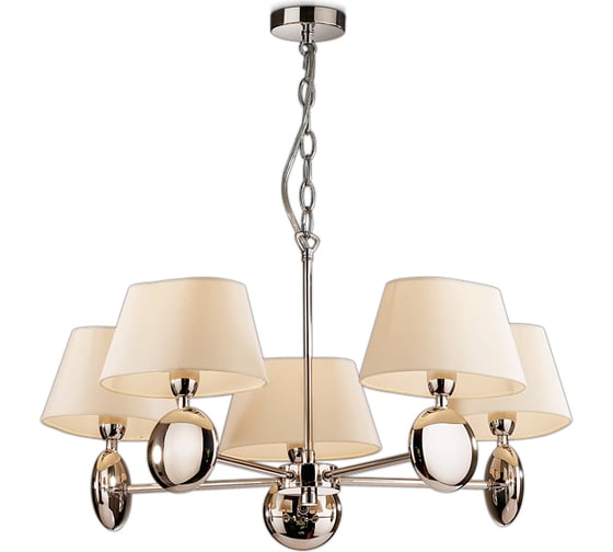 Люстра ODEON LIGHT, текстиль E14 5х40W HOTEL 2195/5 1