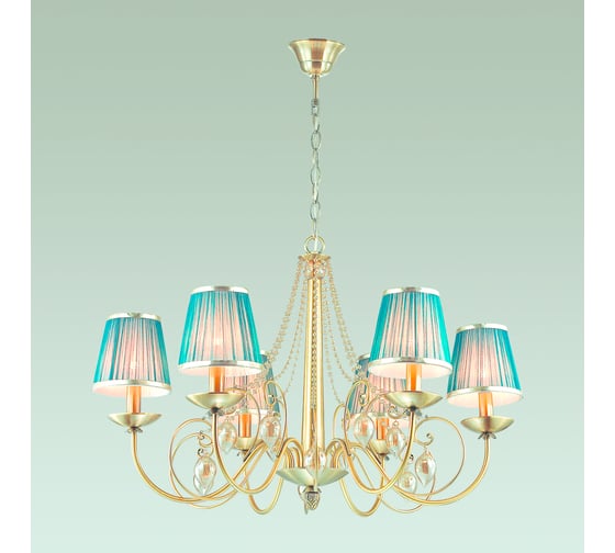 Люстра ODEON LIGHT, текстиль E14 6х40W NIAGARA 3921/6
