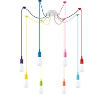 Подвесной светильник LUMION "паук" силикон E27 8*60W LOTTE 3719/8