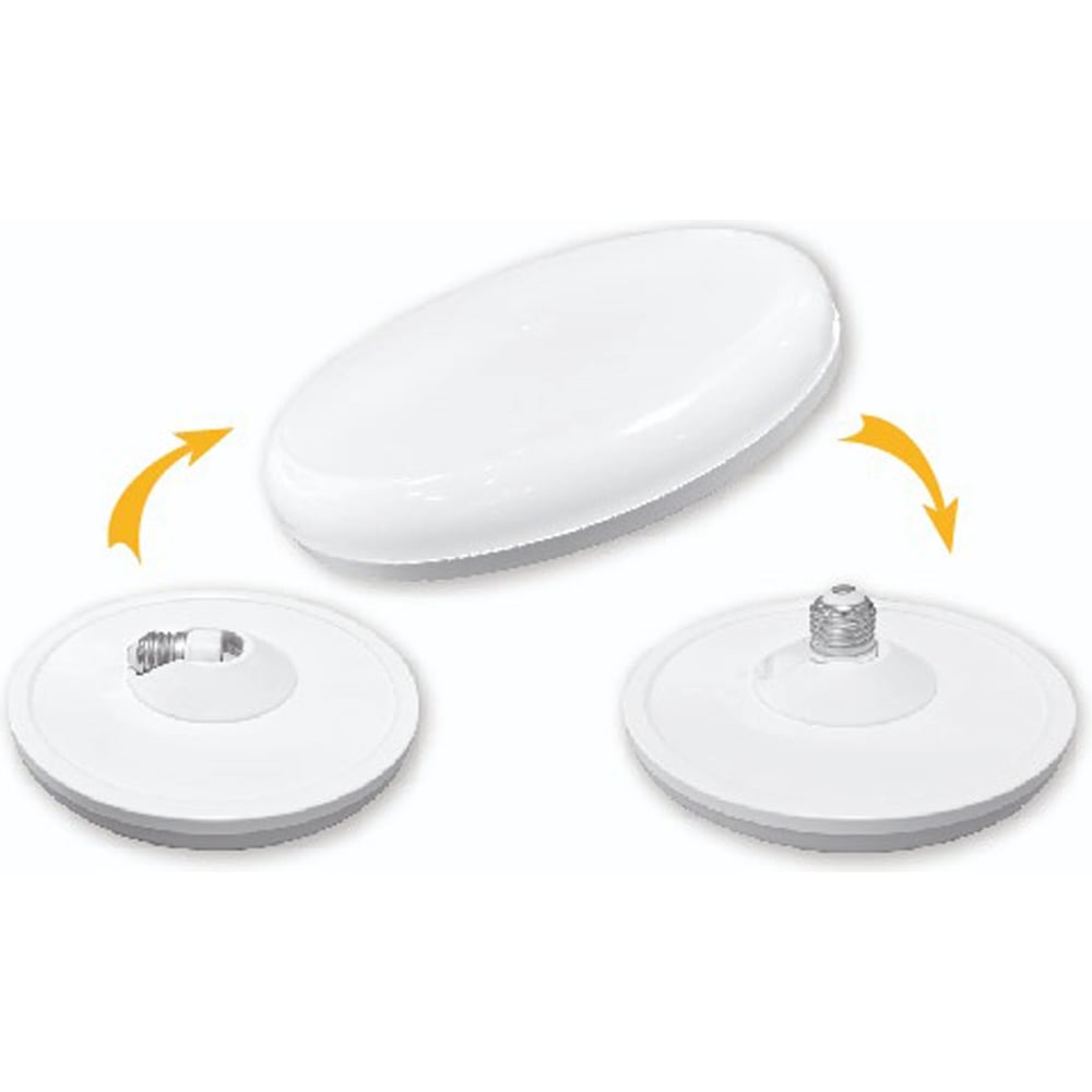 Лампа светодиодная плоская Фарлайт Вкрути и готово Т150, 25 Вт, 6500 К ...