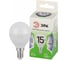 Лампочка светодиодная ЭРА GREEN LINE LED P4515W865E14 GL, E14, 15 Вт, шар, холодный свет Б0067054 1