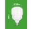 Лампа светодиодная ЭРА GREEN LINE LED POWER T10060W840E27/E40 GL Е27/Е40 60 Вт колокол яркий белый свет Б0067072 3