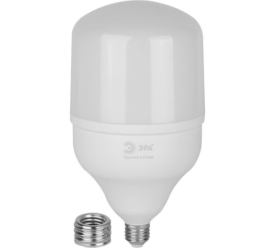 Лампа светодиодная ЭРА GREEN LINE LED POWER T140100W865E27/E40 GL Е27/Е40 100 Вт колокол холодный свет Б0067055 1