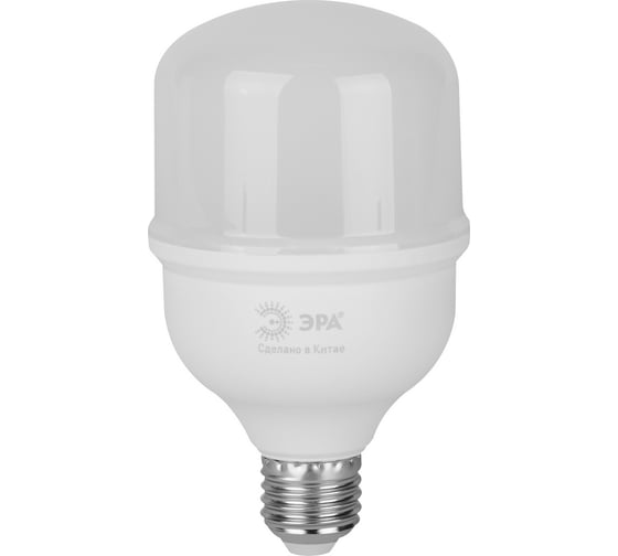 Лампа светодиодная ЭРА GREEN LINE LED POWER T8040W840E27/E40 GL E27/E40 40 Вт колокол яркий белый свет Б0067027