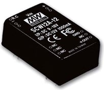 Преобразователь Mean Well DC/DC SCW12C-12 12Вт Т00273344