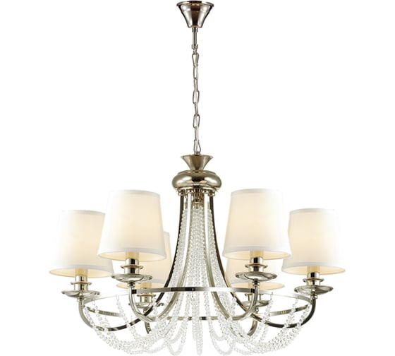 Люстра ODEON LIGHT, ткань E14 6х40W LIRIA 4182/6