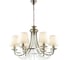 Люстра ODEON LIGHT, ткань E14 6х40W LIRIA 4182/6 1
