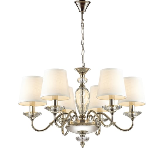 Люстра ODEON LIGHT, ткань E14 6х40W ESTER 4181/6