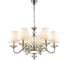 Люстра ODEON LIGHT, ткань E14 6х40W ESTER 4181/6 1