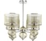 Люстра ODEON LIGHT, ткань E27 4х40W LILIT 4687/4 1