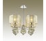 Люстра ODEON LIGHT, ткань E27 4х40W LILIT 4687/4 3