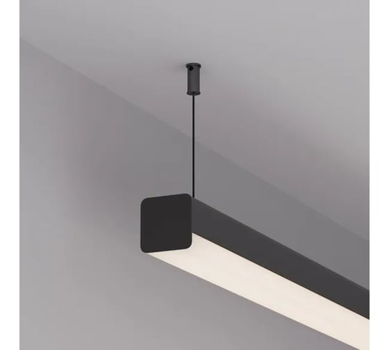 Заглушка Arlight LINE-D-3030 SQUARE BLACK 1компл 053515
