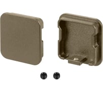 Заглушка Arlight LINE-D-3030 SQUARE OLIVE GREY 1компл 055452