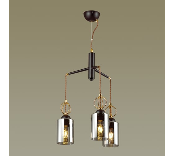 Подвес ODEON LIGHT OPIKA стекло, E27, 3х60W 4657/3