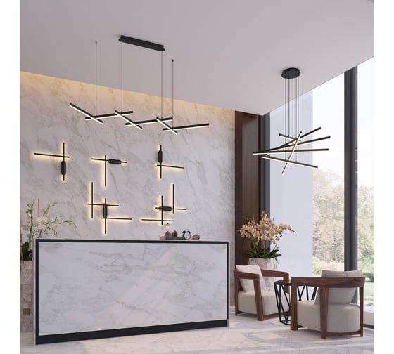Подвесной светильник ODEON LIGHT RUDY акрил, LED, 85W 3890/85L