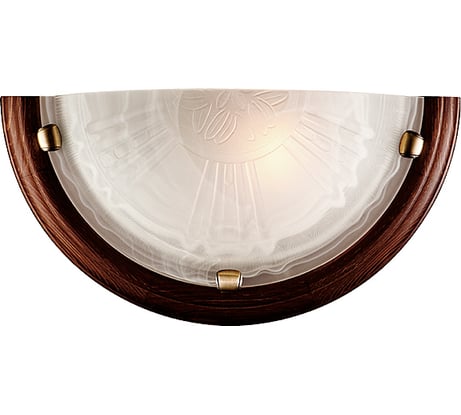 Бра SONEX стекло, E27, 100W LUFE WOOD 036