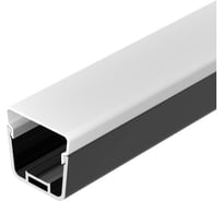 Профиль с экраном Arlight LINE-D-3734-2000 TETRA BLACK+OPAL 1компл 055072