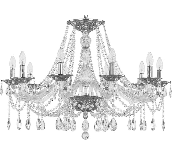 Хрустальная люстра Bohemia Classic Light 1607/10/300 Ni 1