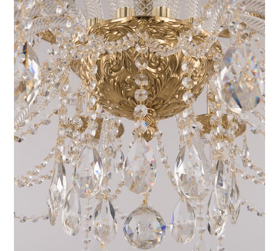 Хрустальная люстра Bohemia Classic Light 1607/12+6/360 G