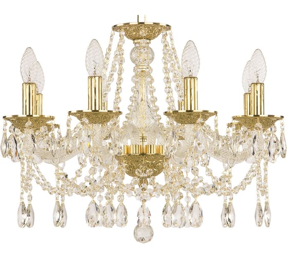 Хрустальная люстра Bohemia Classic Light 1607/8/200 G 1