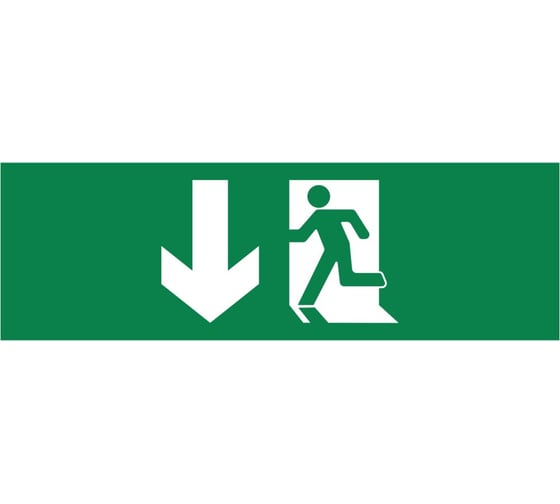 Пиктограмма Dekraft ДСО-IP65-Н "Фигура вниз слева" 60580DEK 1