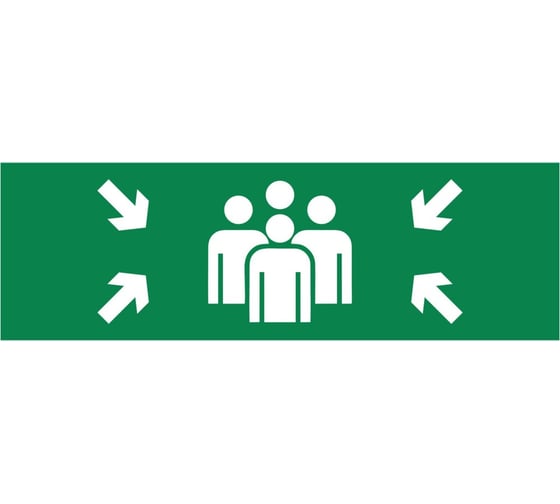 Пиктограмма Dekraft ДСО-IP65-Н "Место сбора" 60573DEK 1