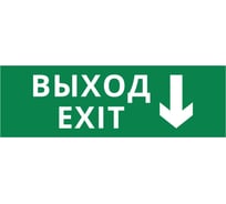 Пиктограмма Dekraft ДСО-IP65-Н "Выход - вниз" 60568DEK