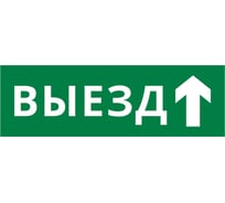 Пиктограмма Dekraft ДСО-IP65-Н "Выезд прямо" 60664DEK