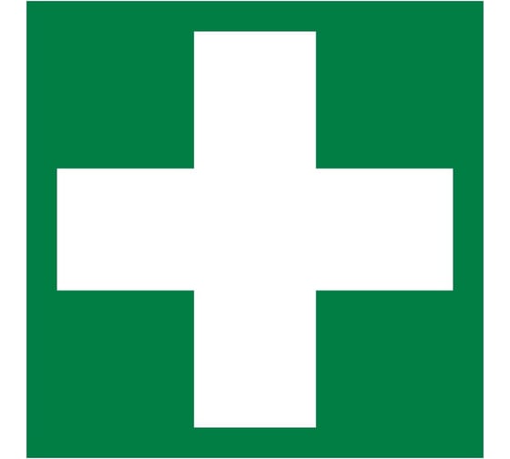 Пиктограмма Dekraft квадрат "Аптечка первой помощи" 60611DEK 1