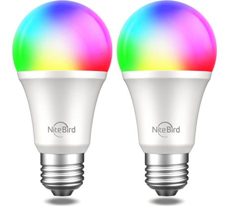Комплект умных ламп Nitebird Smart bulb 2 штуки, цвет мульти WB4-2 pcs/pack
