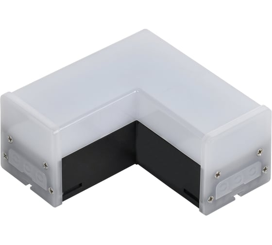 Светильник IEK LED L-образный 1010 8Вт 4000К 117x117мм чер. LT-LDCK-L-1010-08-40-K02 1