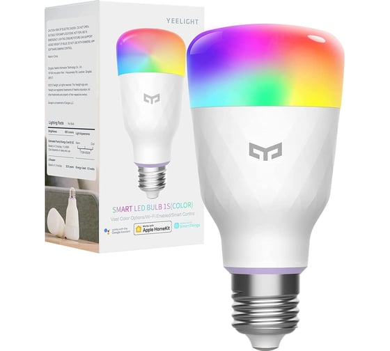 Умная LED-лампочка YEELIGHT Smart LED Bulb 1S YLDP13YL