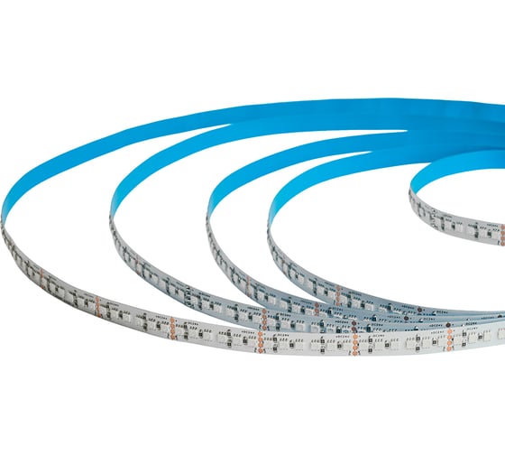 Светодиодная LED лента FERON LS502, 180SMD(5050)/м 16Вт/м 24V 5000x10x1.5мм RGB IP20, 51824