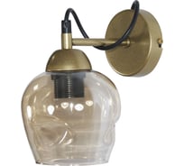 Светильник настенный ЭЛЕТЕХ Мирра 511 зол. (плафон 8268) НББ 01-60-181 Е27 _ИМ_ 1005405274