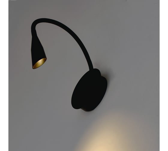 Светильник IEK LED 4701 настенный 3Вт 4000К IP20 черный LT-DBB0-4701-03-30-K02
