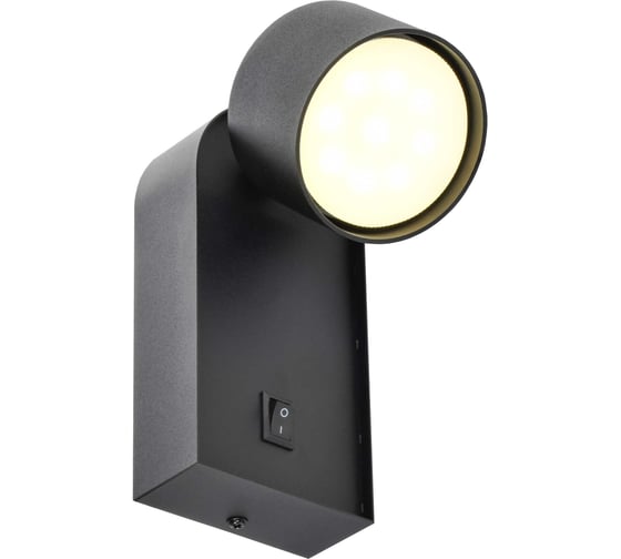 Светильник IEK 4041 настенный GX53 черный LT-UBB0-4041-GX53-1-K02