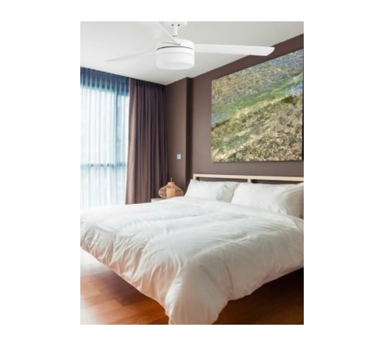 Потолочный вентилятор Faro Panay Blanco 58894