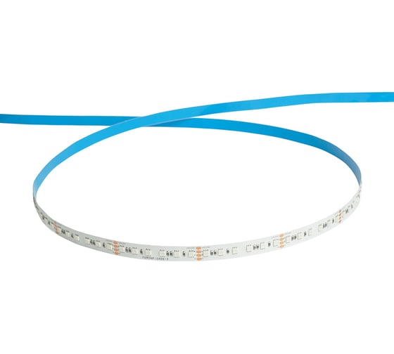 Светодиодная LED лента FERON LS501, 120SMD(5050)/м 11Вт/м 24V 5000x10x1.5мм RGB IP20, 51823