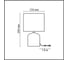 Настольная лампа LUMION MRAMAO E27, 1*60W 8148/1T 2